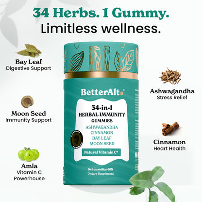 34 in 1 Immunobooster Gummies