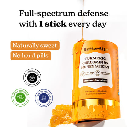Turmeric Curcumin Honey sticks