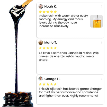 Pure Himalayan Shilajit Resin