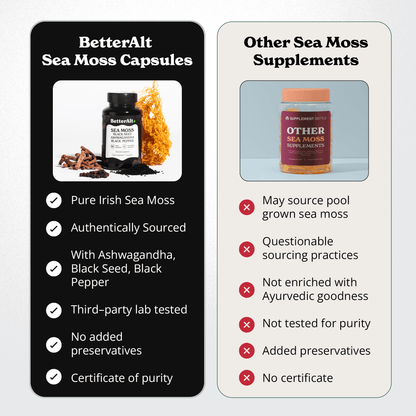 BetterAlt Sea Moss Capsules