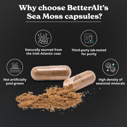 BetterAlt Sea Moss Capsules