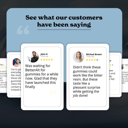BetterAlt Himalayan Shilajit Mango Gummies