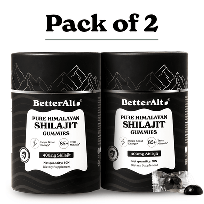 BetterAlt Himalayan Shilajit Mango Gummies